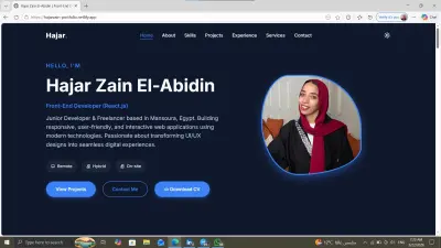 إنشاء موقع Portfolio احترافي يعرض مهاراتك وأعمالك بشكل مميز