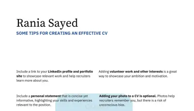 أقدر أعملك cv متوافق مع ATS