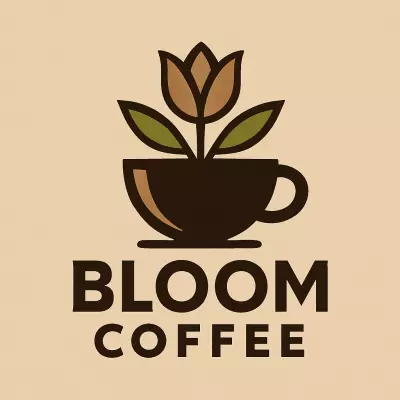 Bloom Cafe | تصميم هوية بصرية لعلامة تجارية عصرية في عالم القهوة