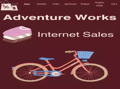 تحليل بيانات Adventure Works باستخدام Power BI