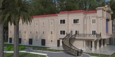 تصميم مبنى سكني