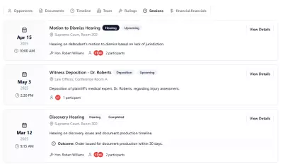 تطبيق ويب لاداره شركات المحاماه
