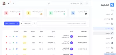 نظام ERP ذكي لإدارة العمليات التجارية والمالية