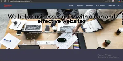 موقع شركات احترافي وسريع باستخدام ووردبريس