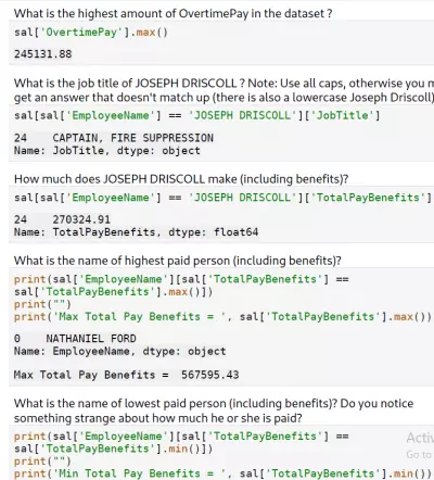 تحليل ومعالجة بيانات الرواتب باستخدام Python وتنظيف البيانات باسنخدام pandas, numpy