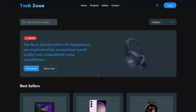 Tech Zone E-Commerce Project