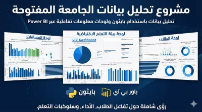 نظام ذكاء أعمال متكامل: من معالجة البيانات (Python) إلى لوحات القيادة (Power BI)