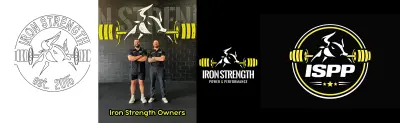 تصميم شعارIron Strength – Power & Performance