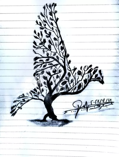رسم خيالي رائع