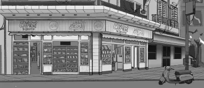 Greyscale to color ، concept art,  elabd