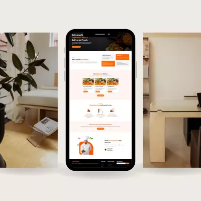 food delivery website