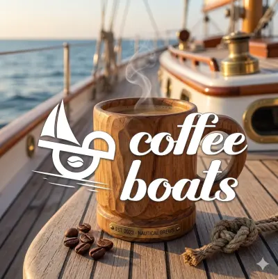 logo coffee boats