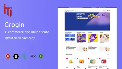 Grogin - MEAN Stack E-Commerce Project