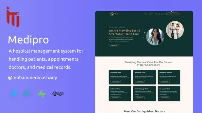Medipro - Medical Platform Connect Patient With Doctors