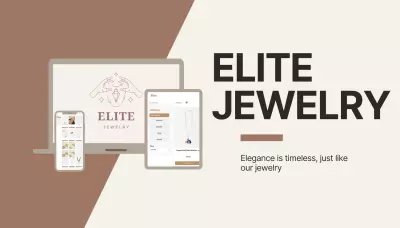 الرئيسية برمجة وتطوير تطوير المواقع إنشاء صفحة هبوط تصميم صفحة هبوط أنيقة لمتجرك (HTML/CSS/JS) –  ELIETE JEWELRY