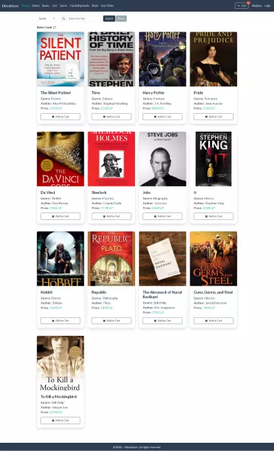 EBook Website