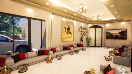 مشروع تصميم مجلس رجال - مكة المكرمة - السعودية