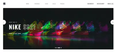 موقع ويب كامل لمتجر الكتروني