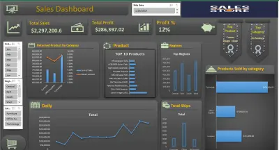 تحويل البيانات إلى رؤى بيعية (Sales Insights Dashboard)