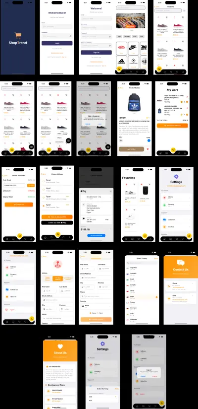 ShopTrend M-commerce App