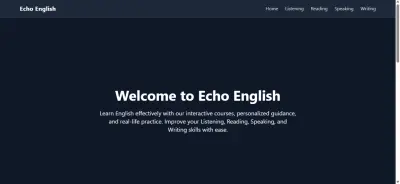 Echo English Website