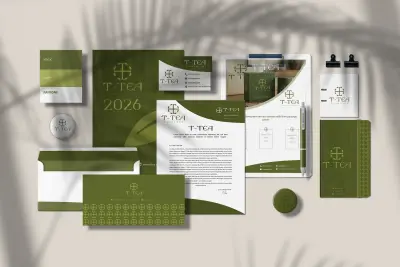 Visual identity for T-Tea Company