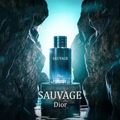 تصميم سوشيال ميديا Sauvage Dior