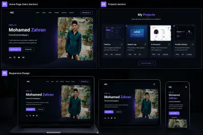 تصميم وبرمجة صفحة هبوط (Landing Page) احترافية ومتجاوبة