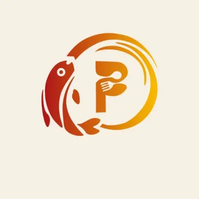 تصميم لوجو لمطعم مأكولات بحرية إسباني (Paella)