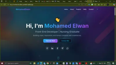 Responsive Portfolio Page