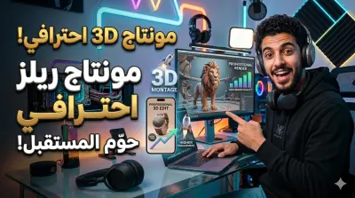 مونتاج ريلز احترافي 3d