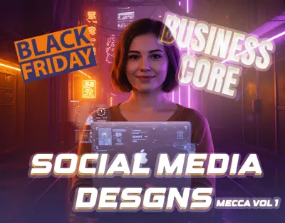 تصميمات سوشيال ميديا Social Media Designs | Business Core