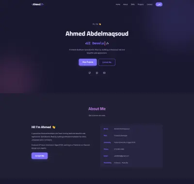 Personal portfolio