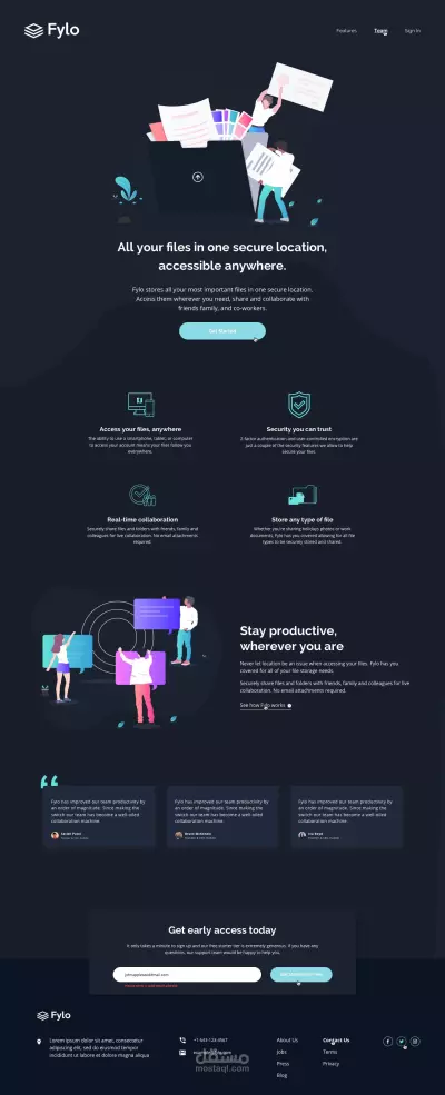 Fylo – Secure Cloud Storage & File Collaboration