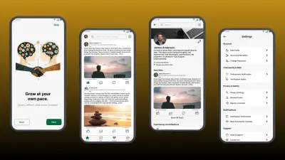 تطبيق دعم الصحة النفسية – منصة آمنة بهوية مجهولة