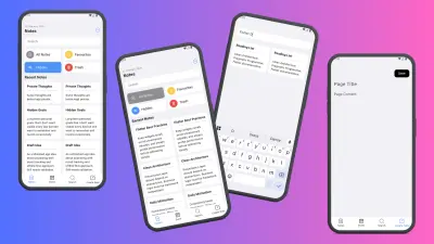 تطبيق إدارة الملاحظات بواجهة بسيطة وسريعة