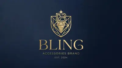 تصميم شعار فاخر لمعرض إكسسوارات – Luxury Accessories Logo