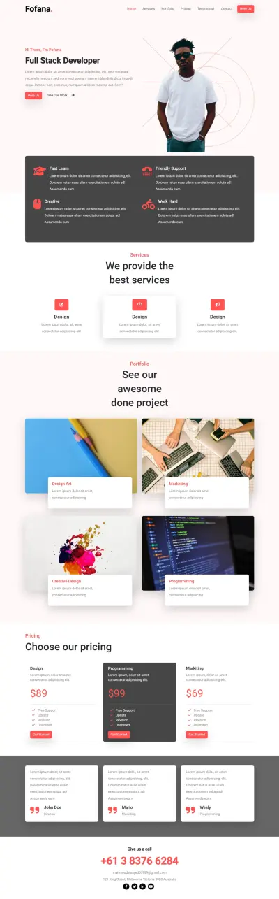 صفحه هبوط ( landing page )