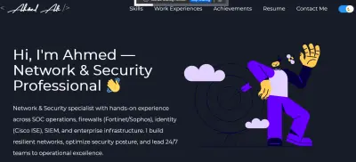 تصميم Portfolio