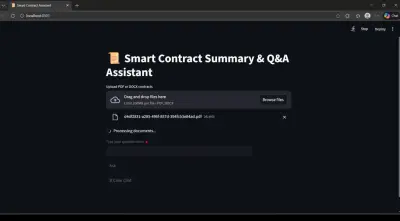 Smart Contract AI Assistant
