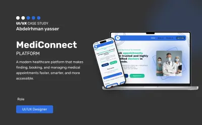 MediConnect – منصة ذكية لحجز المواعيد الطبية