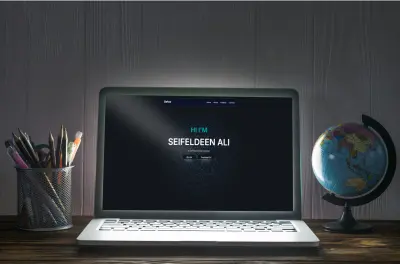 موقع شخصي portfolio بشكل احترافي وجذاب