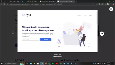 Fylago landing page