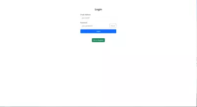 تصميم صفحات لتسيجل الدخول او الاشتراك في الموقع