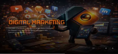 تطوير منصة رقمية لوكالة إبداعية (K Frame Agency)