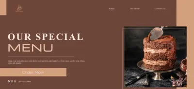 إنشاء موقع ويب لبراند حلويات/كافيه مع قائمة منتجات ونظام طلب مباشر عبر الواتساب