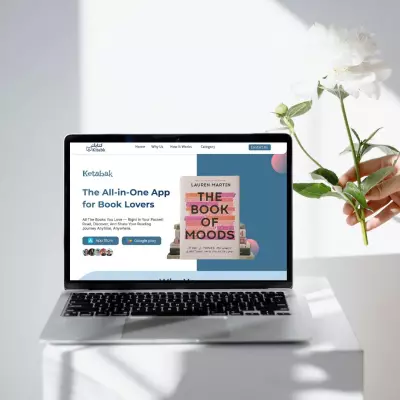 landing page for Application