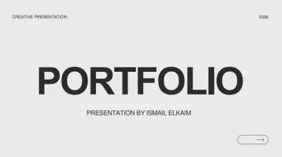 ملف الأعمال (Portfolio)