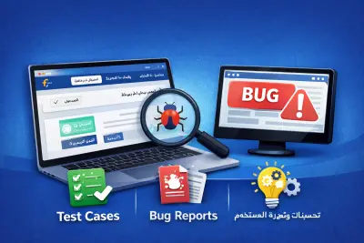 UX Review لموقع متجر