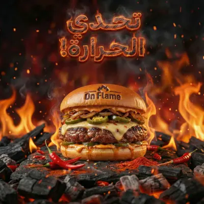 تصميم لمطعم On Flare